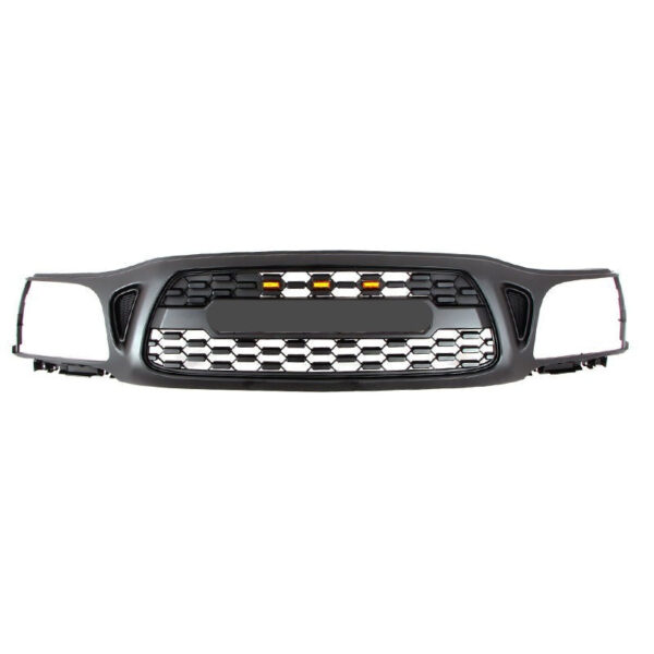 Goodmatchup Front Grille For 1st Gen 2001 2002 2003 2004 Tacoma Trd Pro Grill With LED Lights & Letters - Image 2