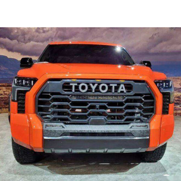 Goodmatchup Front Grille For 2022-2023 2024 Tundra Trd Pro Grill With 3 LED Lights and Toyota Letters - Image 4