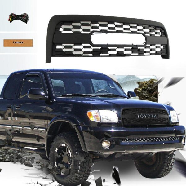 Goodmatchup Grille For 1st Gen 2003 2004 2005 2006 Toyota Tundra Trd Pro Grill Replacement With Toyota Enblem