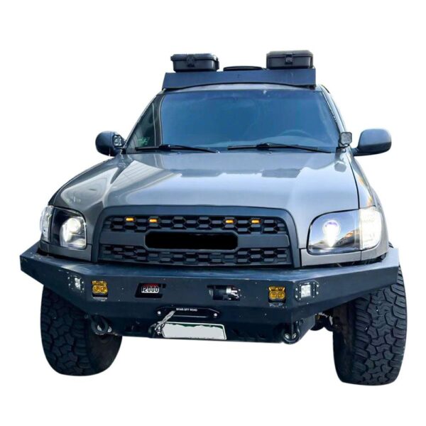 Goodmatchup Grille For 1st Gen 2003 2004 2005 2006 Tundra Trd Pro Grille W/E Lights and Toyota Enblem - Image 4