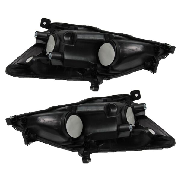 For 2003 2004 2005 2006 2007 Honda Accord Chrome Headlight Set Left+Right - Image 3