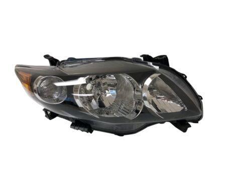 For 2009 -2010 Toyota Corolla Black Headlights Type S Lamps Replacement Pair Set - Image 6