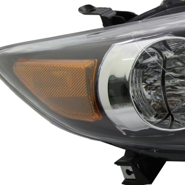 For 2011 2012 2013 Toyota Corolla Black Headlight Set Left+Right - Image 3