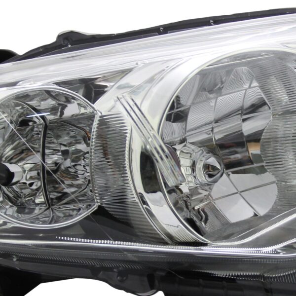 For 2011 2012 2013 Toyota Corolla Chrome Headlight Set Left+Right - Image 4