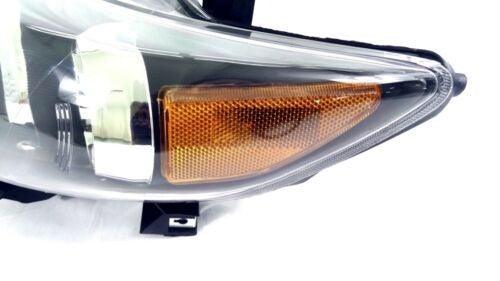 For 2011 - 2013 Toyota Corolla Black Headlights Type S Lamps Replacement Pair Set - Image 3