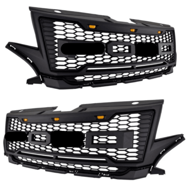 Front Grille For Ford Edge 2011 2012 2013 2014 2015 With LED Light&Letters - Image 2