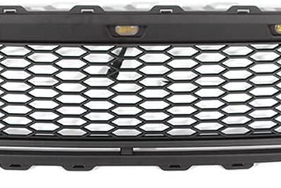 Goodmatchup Front Grill For 1999 2000 2001 2002 2003 f150 Raptor Grill W/LED Lights & Letters Matte Black