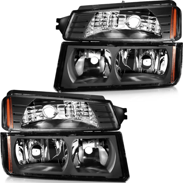 Headlights For Chevrolet Avalanche 1500/2500 2002-2006 Set Left+Right