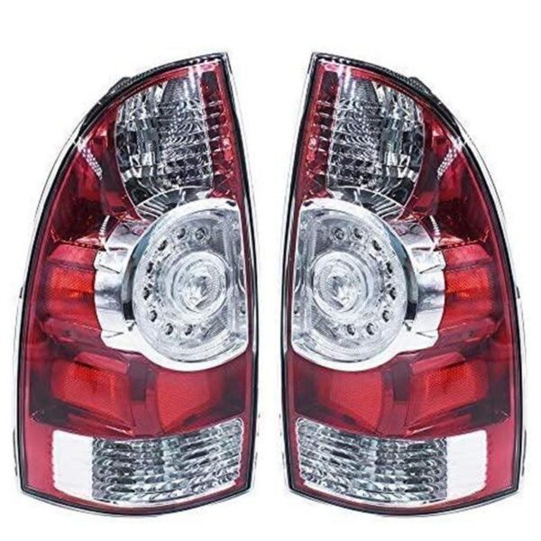 LED Tail Lights Replacement for 2005-2015 Toyota Tacoma Driver and Passenger Side Brake Light - Image 4