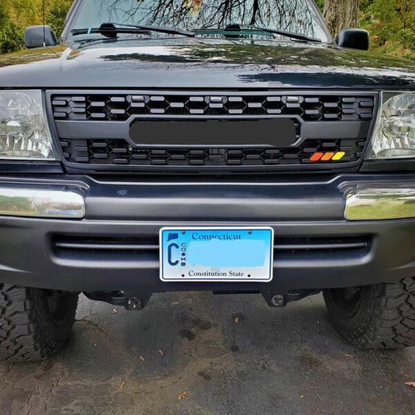 Goodmatchup Grille Fits for 1st Gen 1997 1998 1999 2000 Toyota Tacoma Trd Pro Grille W/ Letters - Image 2