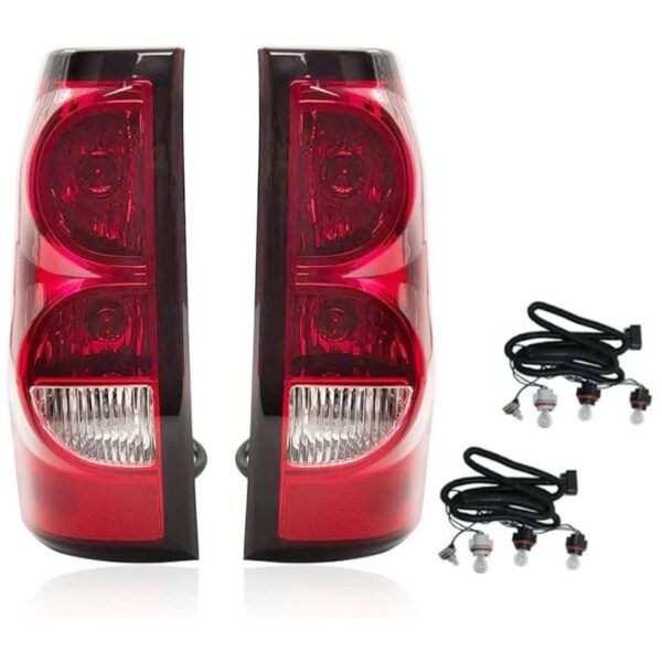 Tail lights for 2003-2006 Chevrolet Silverado Replacement OE Style  Assembly Passenger and Driver Side - Image 3