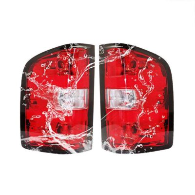 Tail Lights For 2007-2013 Silverado Sierra 1500 / 2007- 2014 Silverado Sierra 2500HD 3500 Tail Lights Driver & Passenger Side 2 Piece Set