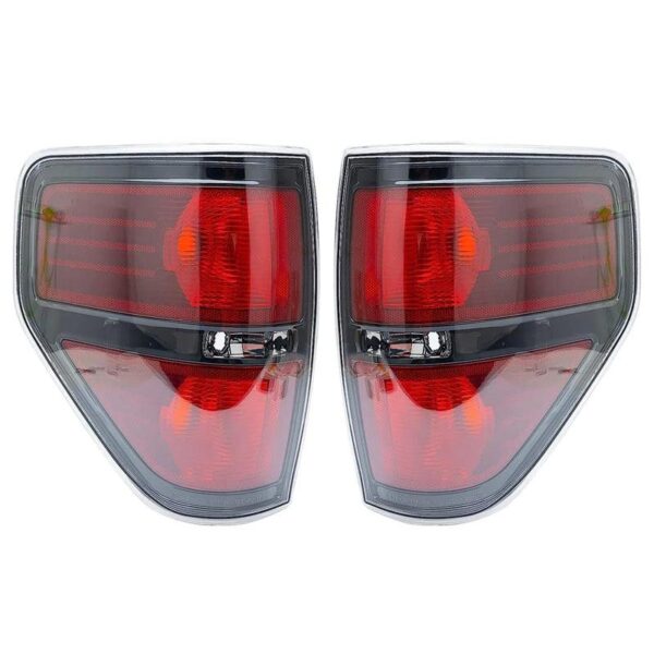 Tail lights for 2009-2014 f150 Passenger and Driver Side Replacement Smoked Tail Light - Image 4