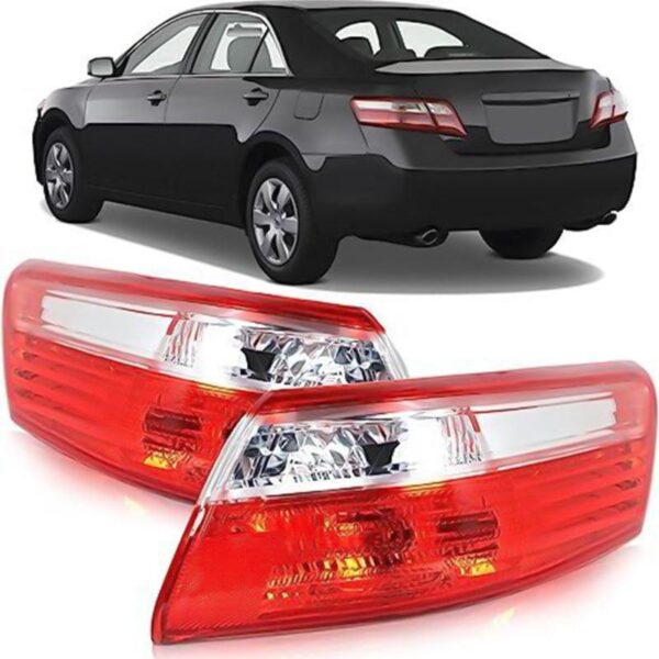 Tail Lights Replacement for 2007 2008 2009 Toyota Camry Rear Tail Lights Taillamps Assembly Driver & Passenger Side